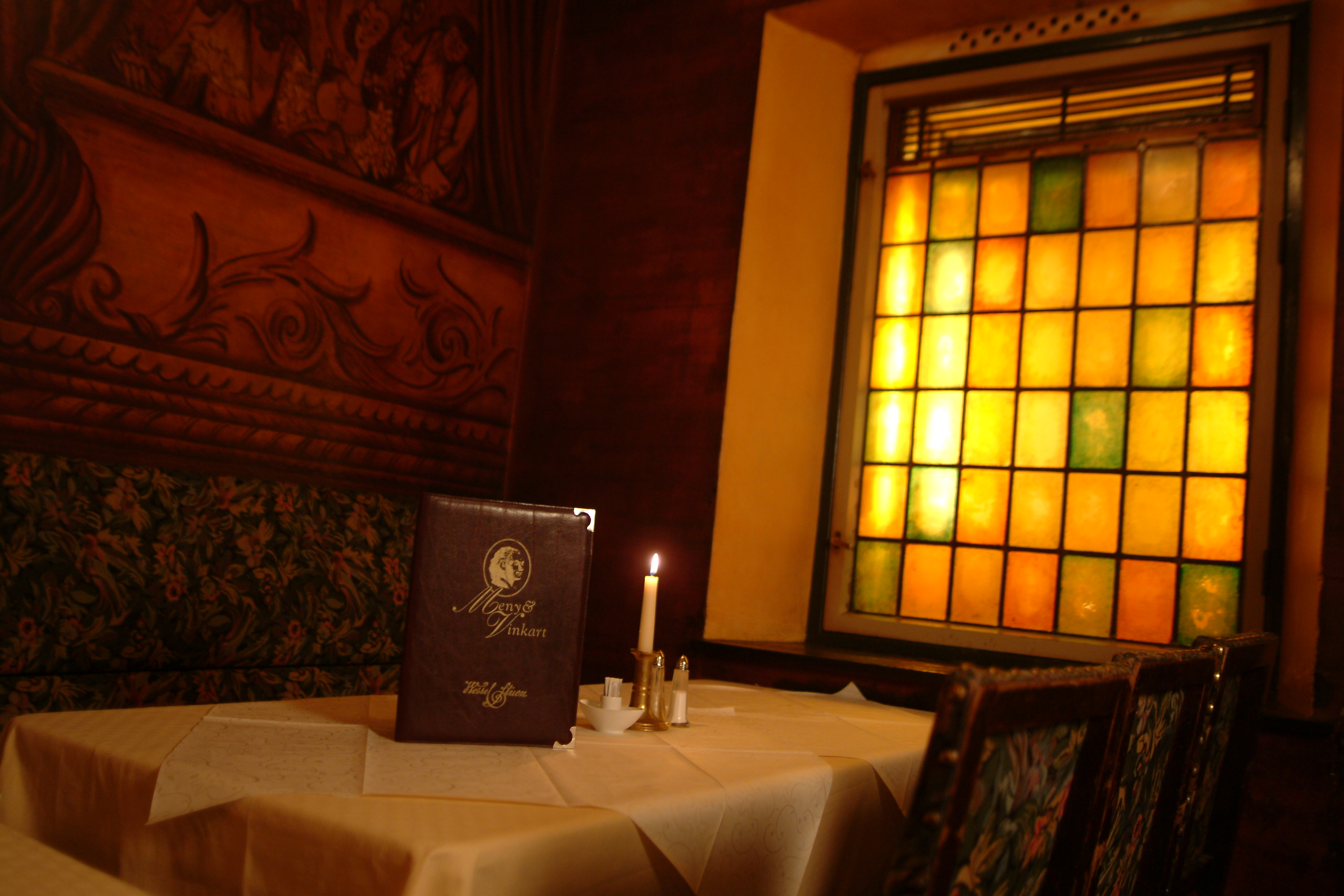 Interiør på Wesselstuen