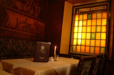 Interiør på Wesselstuen