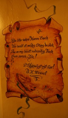 Veggmaleri på Wesselstuen