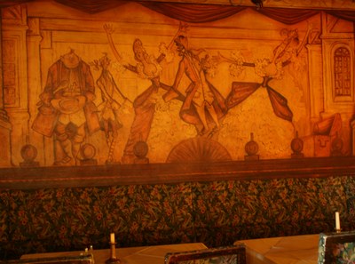 Veggmaleri på Wesselstuen