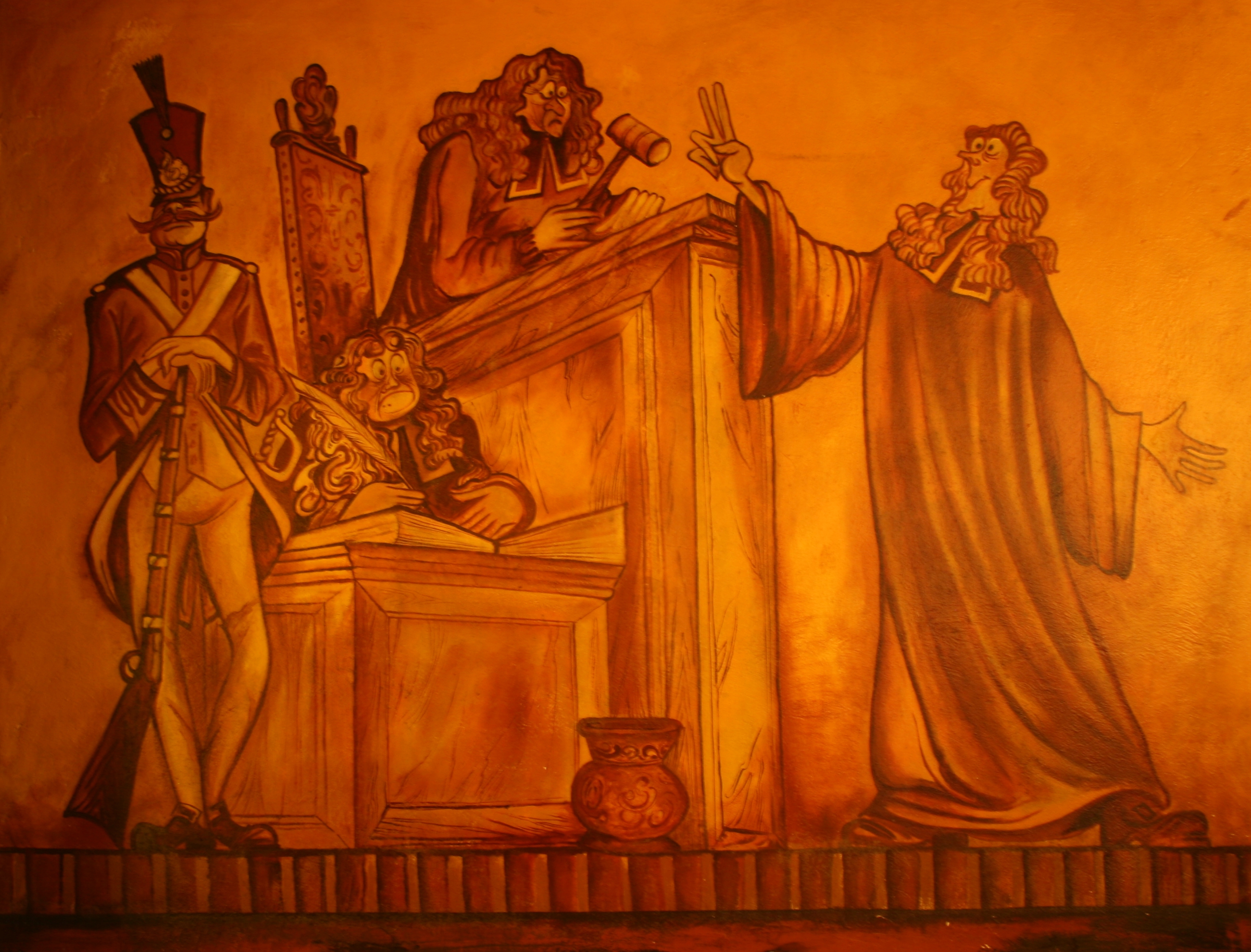 Veggmaleri på Wesselstuen