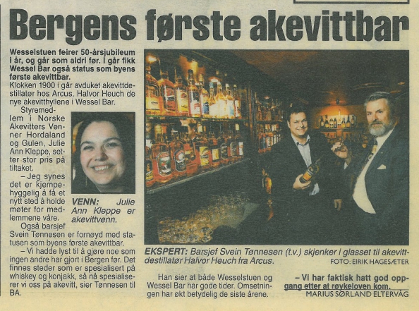 Bergens første akevittbar