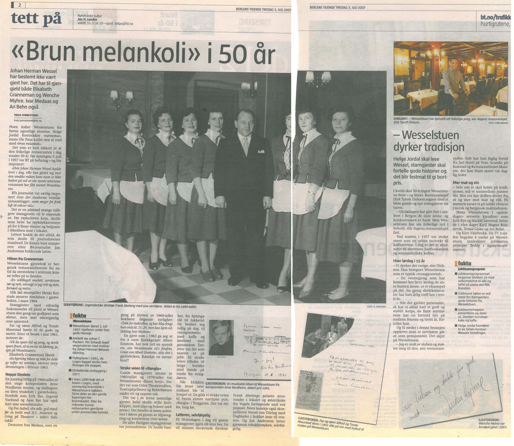 «Brun melankoli» i 50 år