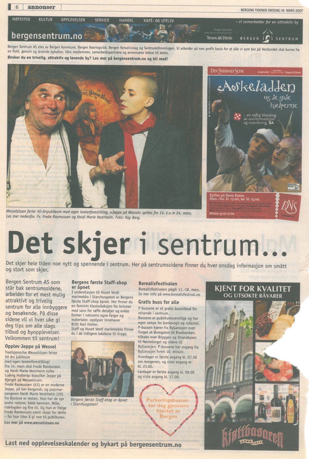 Det skjer i sentrum...