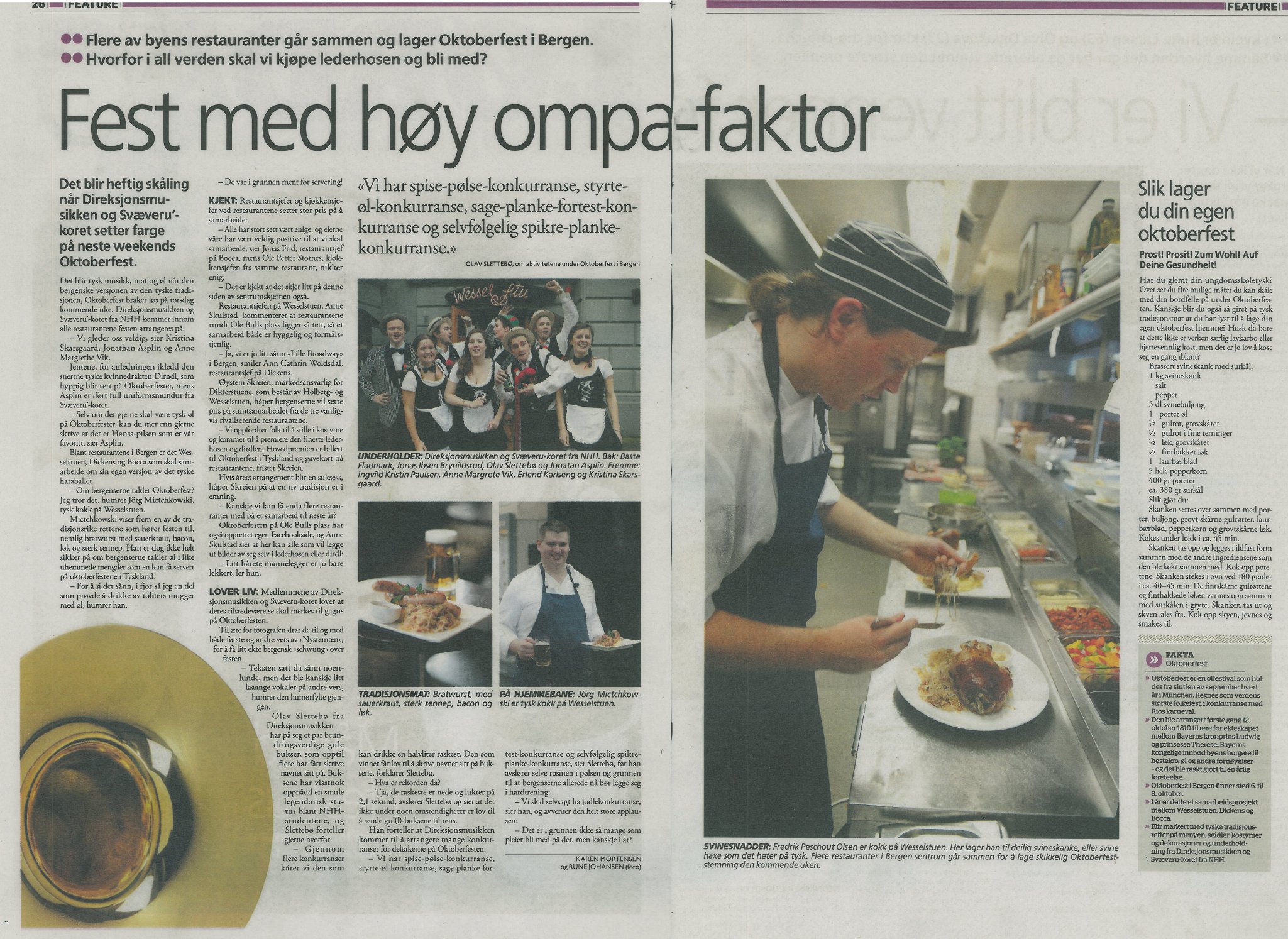Fest med høy ompa-faktor