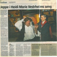 Jeppe i Heidi Marie Vestrheims seng