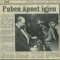 Puben åpnet igjen 