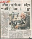  «Wesselstuen betyr veldig mye for meg»  – Frode Rasmussen er aktuell med «Jeppe pa Wessel» sammen med musikeren Heidi Marie Vestrheim. Bergenseren er bosatt på Nordnes sammen med sin kone Jasmin. Fra tidligere har skuespilleren fire barn i alderen 10 til 37 år.