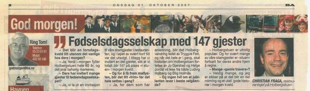 Fødselsdagsselskap med 147 gjester