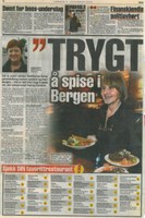 Trygt å spise i Bergen